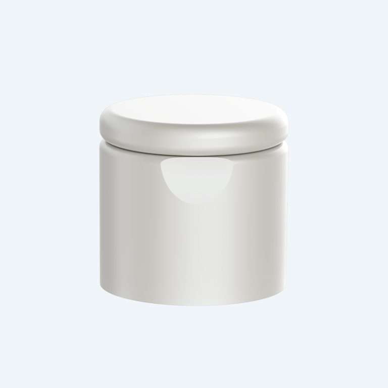 Flip top plastic cap SR-204C for 24/410 and 28/410 neck sizes for lotion and personal care bottles