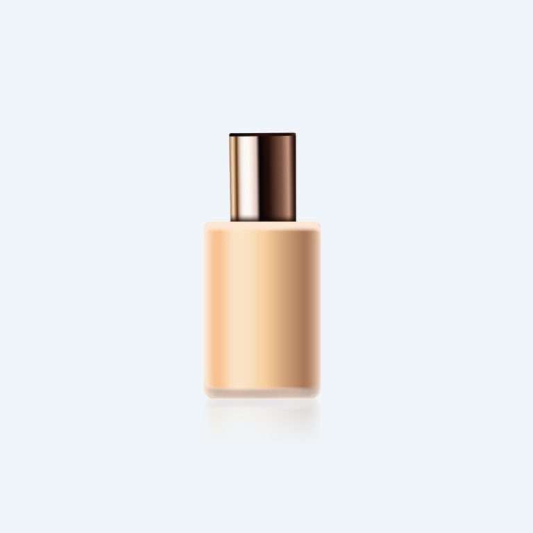 PET bottle 20A1-0040 with 20/410 neck size and 40ml capacity for lotion and foundation - ideal for travel and sample size
