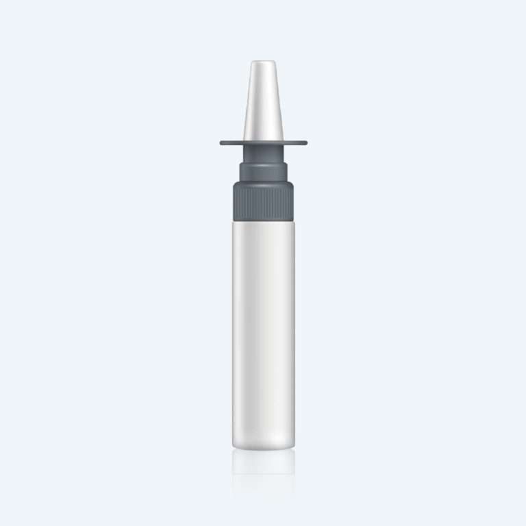 PET nasal spray bottle 20A2-0030 with 20/410 neck size and 30ml capacity for saline spray and nasal mist