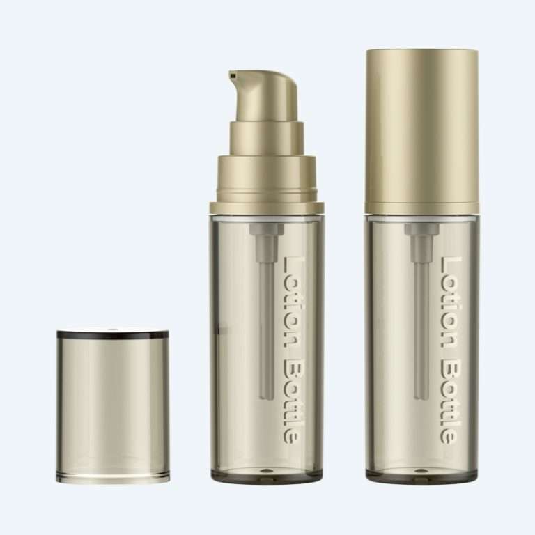 SR-2209 lotion bottle with 15ml capacity and precise 0.10ml dosage for skincare products.