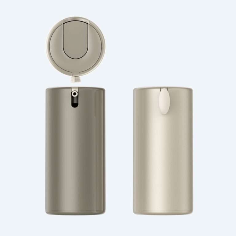 Lotion bottle SR-2214 with pump dispenser in 50ml with 0.25ml dosage for lotion serum and cream packaging