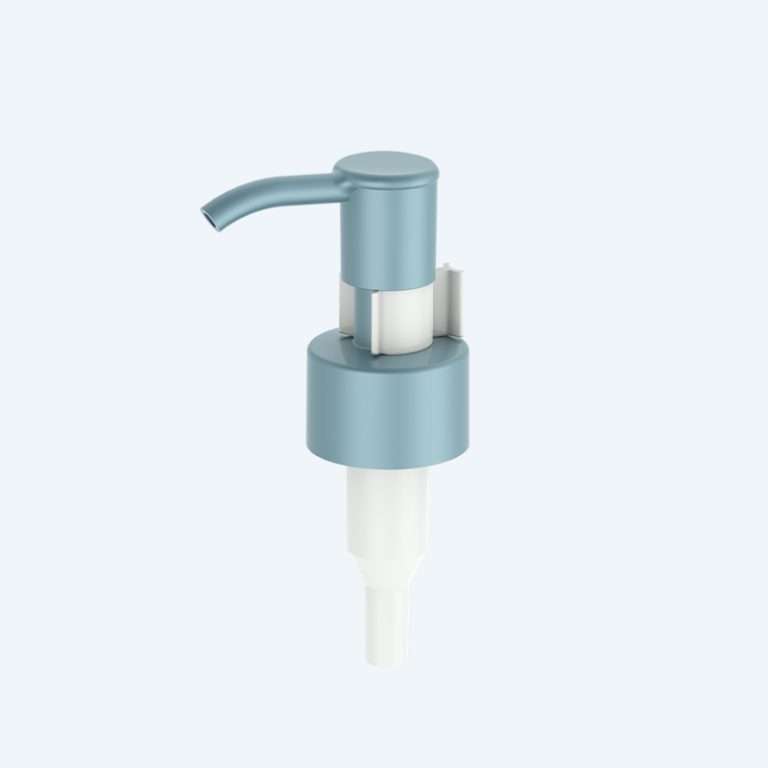 Clip lock lotion pump SR-315C with 0.90ml and 1.20ml discharge rates for 24/410 neck size with matte or smooth finish