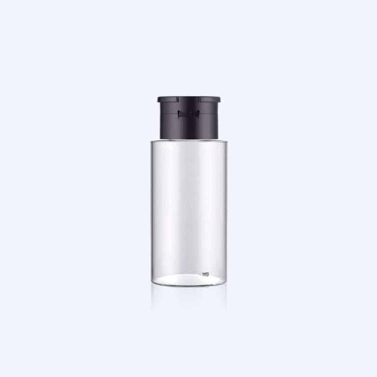 PET bottle with 33/410 neck size and 250ml capacity for toner and makeup remover