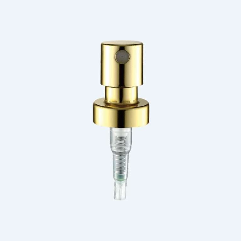 Perfume pump sprayer SR-402D1 with 0.12ml output for 15/400 18/400 and 20/400 neck sizes