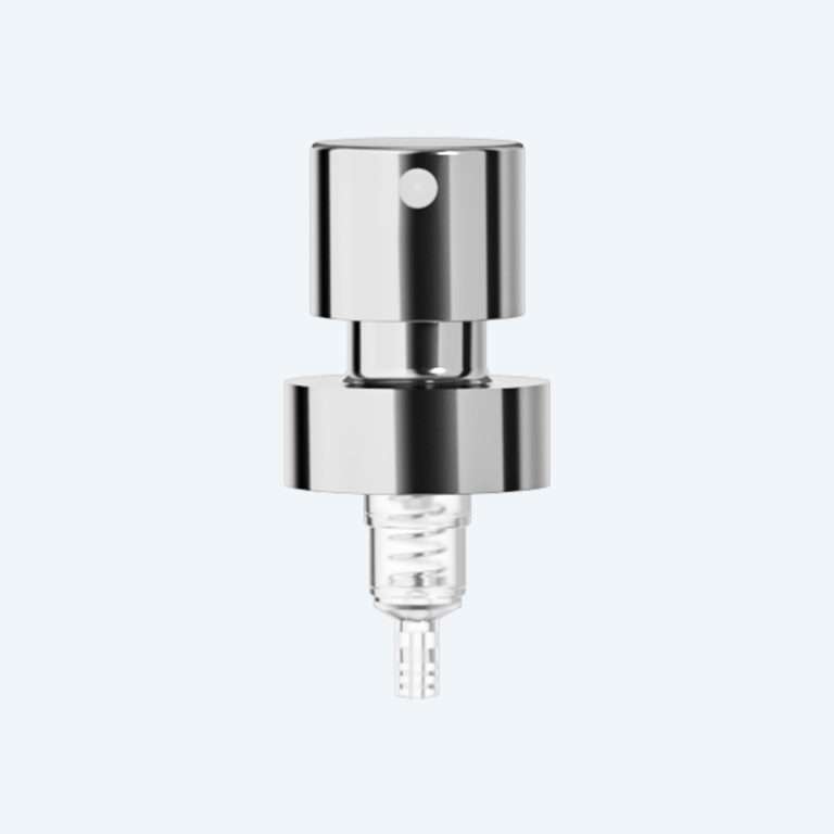 Perfume pump sprayer SR-403B with 0.08ml output for 13/400 15/400 18/400 and 20/400 neck sizes