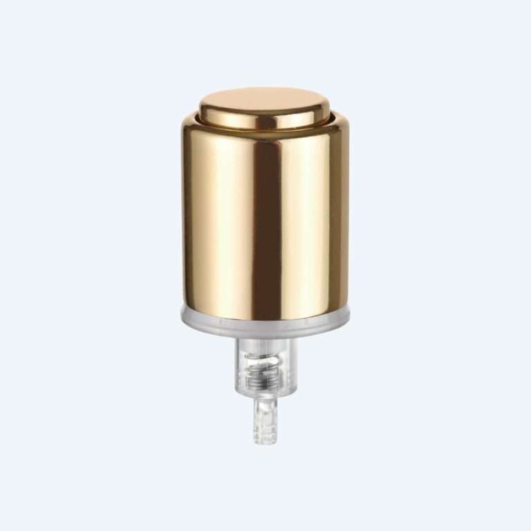 Perfume pump sprayer SR-407A with 0.135ml output for 15/400 18/400 and 20/400 neck sizes