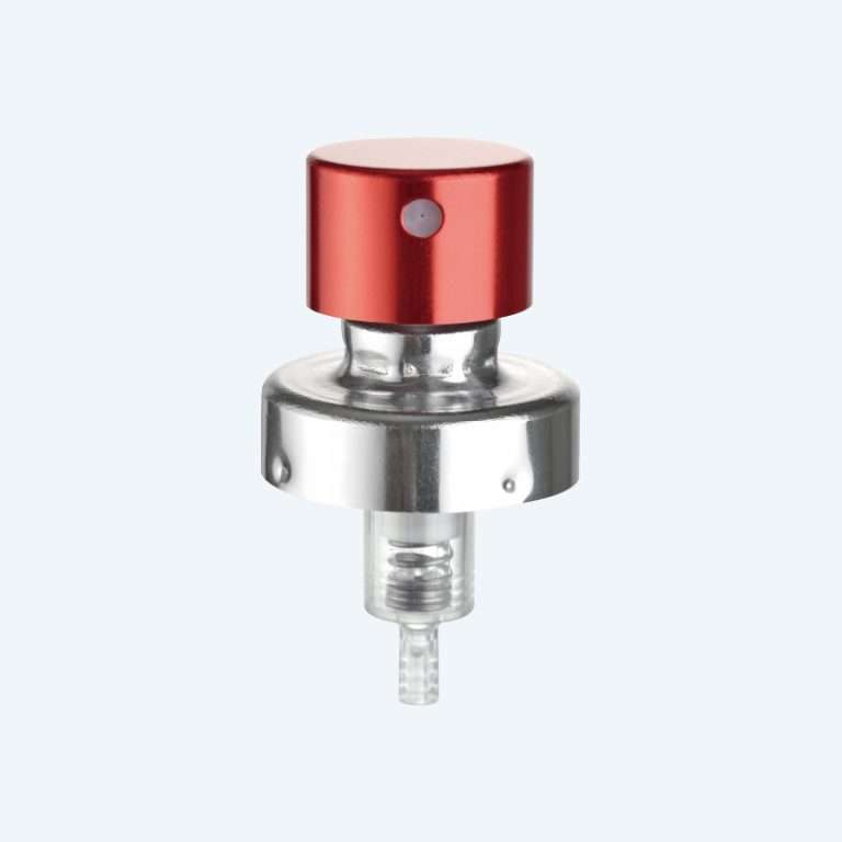 Perfume pump sprayer SR-407B with 0.135ml output for 15/400 18/400 and 20/400 neck sizes