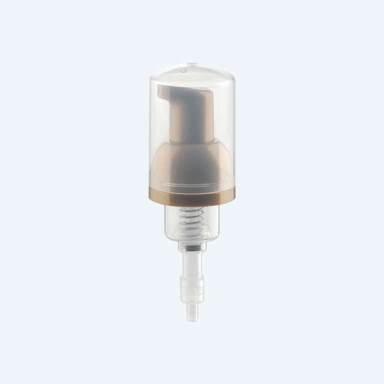 Foam pump SR-502E2 with short cap and 0.25ml output for 40/400 neck size