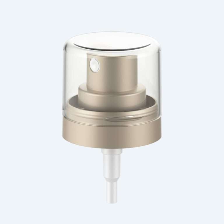 Fine mist perfume spray pump SR-612A1 with PP material and 0.10ml discharge rate for 30ml and 50ml bottles