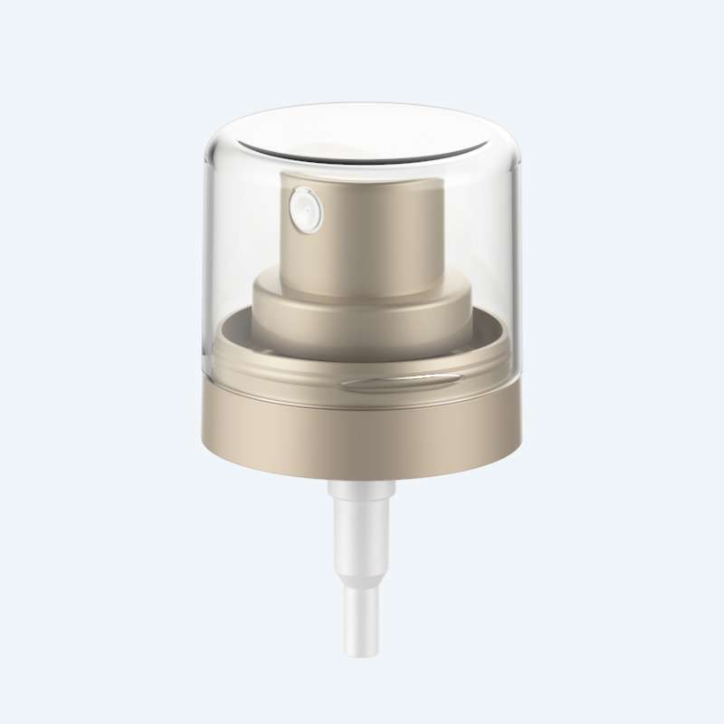 Fine mist perfume spray pump SR-612A1 with PP material and 0.10ml discharge rate for 30ml and 50ml bottles