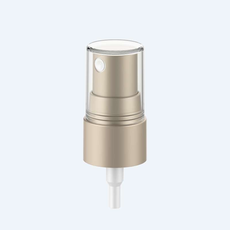 Ribbed perfume sprayer SR-612C1 with PP material and 0.10ml discharge rate for 30ml bottles with 18/410 20/410 and 24/410 neck sizes