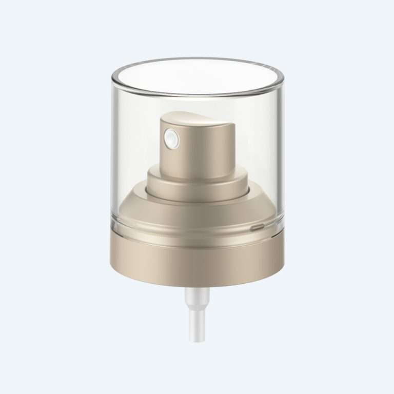 Fine mist spray pump SR-612H1 with PP material and 0.10ml discharge rate for 60ml 80ml 100ml and 120ml bottles
