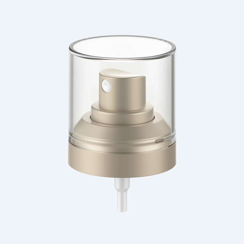 Fine mist spray pump SR-612H1 with PP material and 0.10ml discharge rate for 60ml 80ml 100ml and 120ml bottles