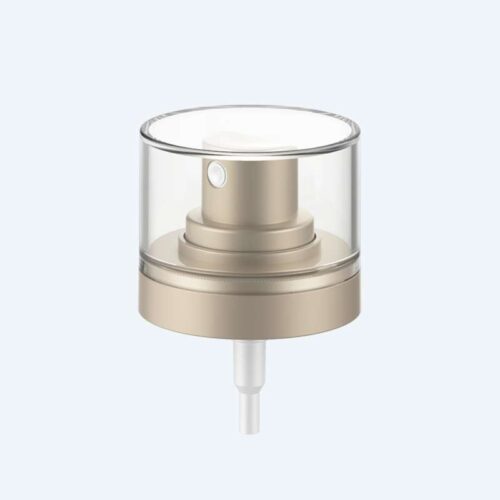 Fine mist spray pump SR-612H and SR-612J with PP material and 0.10ml discharge rate for toner and facial mist bottles