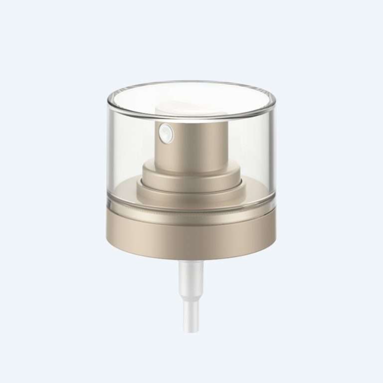 Fine mist spray pump SR-612H and SR-612J with PP material and 0.10ml discharge rate for toner and facial mist bottles