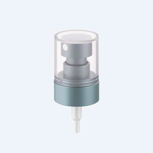 Fine mist spray pump SR-613B with PP material and 0.10ml discharge rate for 20/410 neck size with matte or smooth finish