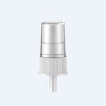 Fine mist spray pump SR-615A1 with PP material and 0.70ml discharge rate for 24/410 neck size with 1 inch ribbed craft