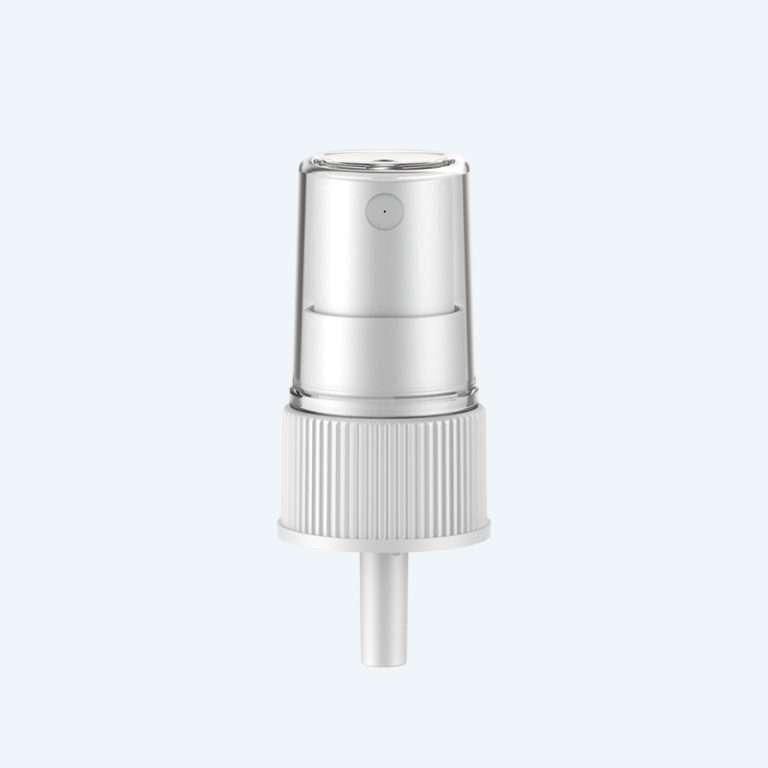 Fine mist spray pump SR-615A1 with PP material and 0.70ml discharge rate for 24/410 neck size with 1 inch ribbed craft