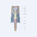 Fine mist spray pump SR-615A1 with PP material and 0.70ml discharge rate for 24/410 neck size with 1 inch ribbed craft