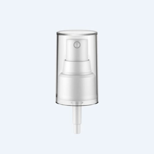 Fine mist spray pump SR-616A1 with 0.13ml discharge rate for 24/410 neck size bottles