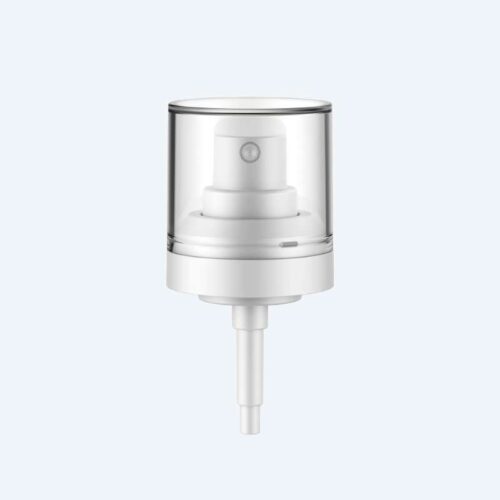 Fine mist spray pump SR-616H1 with 0.13ml discharge rate for 33/410 neck size bottles