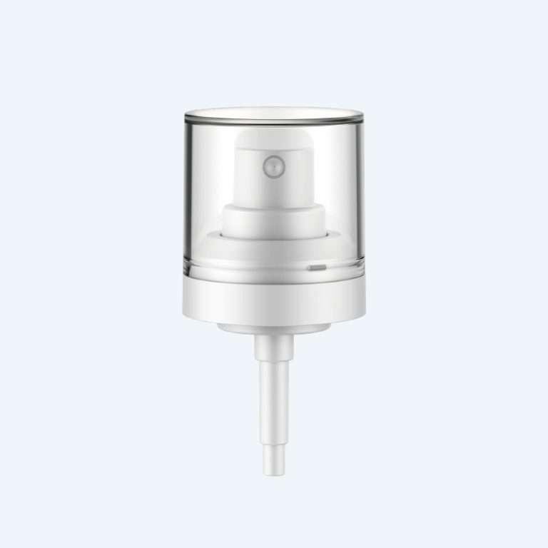 Fine mist spray pump SR-616H1 with 0.13ml discharge rate for 33/410 neck size bottles