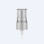 Fine mist spray pump SR-618A1 with 0.12ml discharge rate available in 18/410 20/410 24/410 and 28/410 neck sizes with ribbed or smooth finish