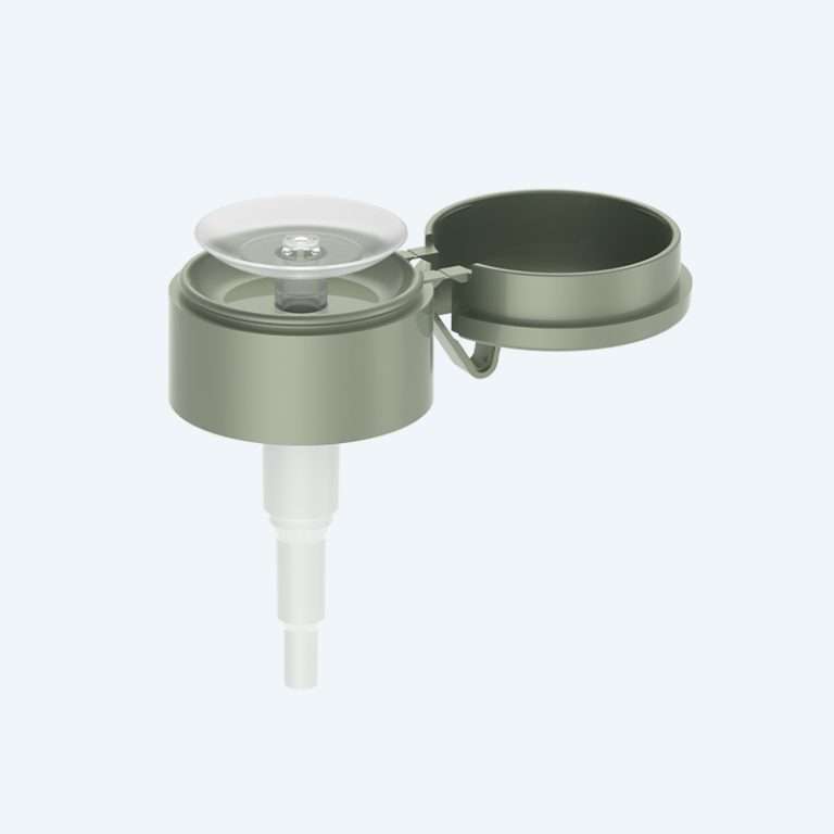 Nail polish remover pump SR-701A with 0.45ml discharge rate for 24/410 28/410 and 33/410 neck sizes with routine silicone or PP stopper options