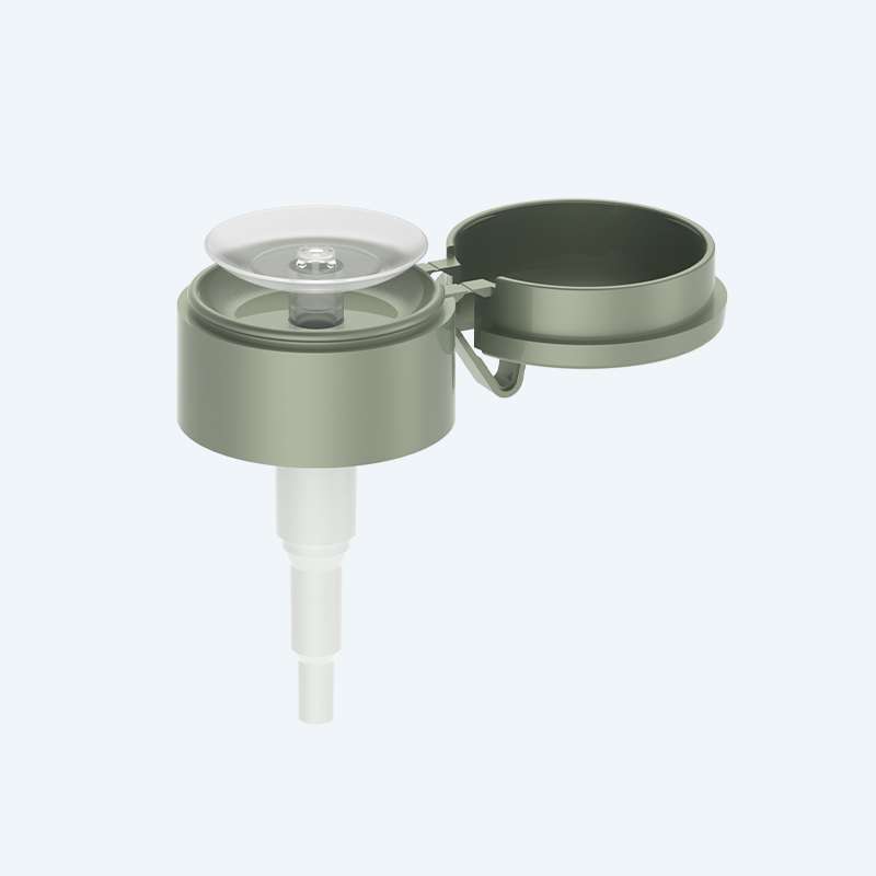 Nail polish remover pump SR-701A with 0.45ml discharge rate for 24/410 28/410 and 33/410 neck sizes with routine silicone or PP stopper options