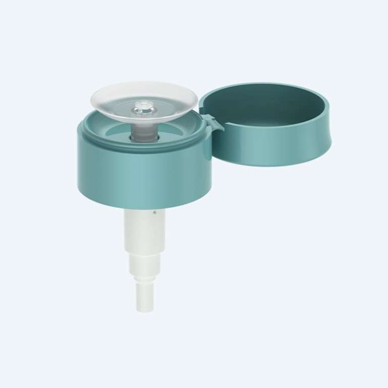 Nail polish remover pump SR-702D with 0.50ml discharge rate for 33/410 neck size with routine silicone or PP stopper options
