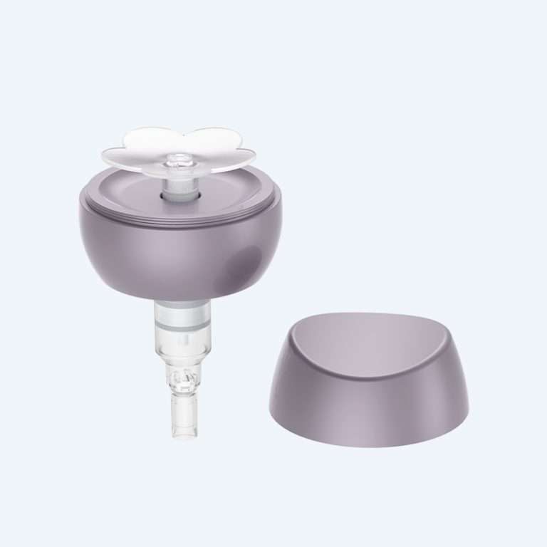 Nail polish remover pump SR-705C with 0.50ml discharge rate for 24/410 28/410 and 33/410 neck sizes