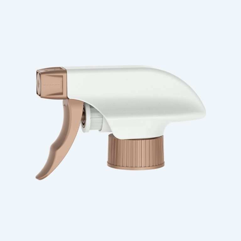 Trigger sprayer SR-121A with 1.20ml output for 28/410 28/400 and 28/410 ratchet sizes with foam spray or stream nozzle