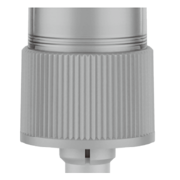 Ribbed 360 degree upside down fine mist sprayer pump cap reusable dispenser for essential oils hair and body products