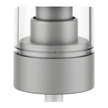 Fine mist spray pump SR-613B with PP material and 0.10ml discharge rate for 20/410 neck size with smooth finish