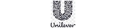 Unilever partnership logo representing trusted collaboration in personal care packaging.