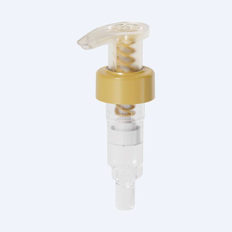 All plastic twist lock lotion pump SR-338A1 with 4.00ml discharge rate for 33/410 neck size