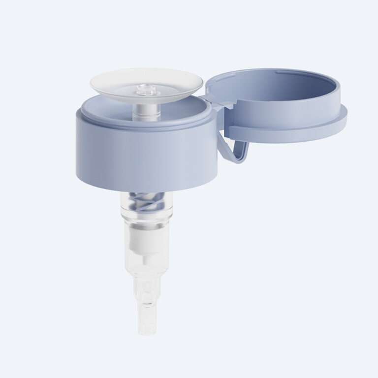 All plastic nail polish remover pump SR-730 with 0.40ml discharge rate for 33/410 neck size