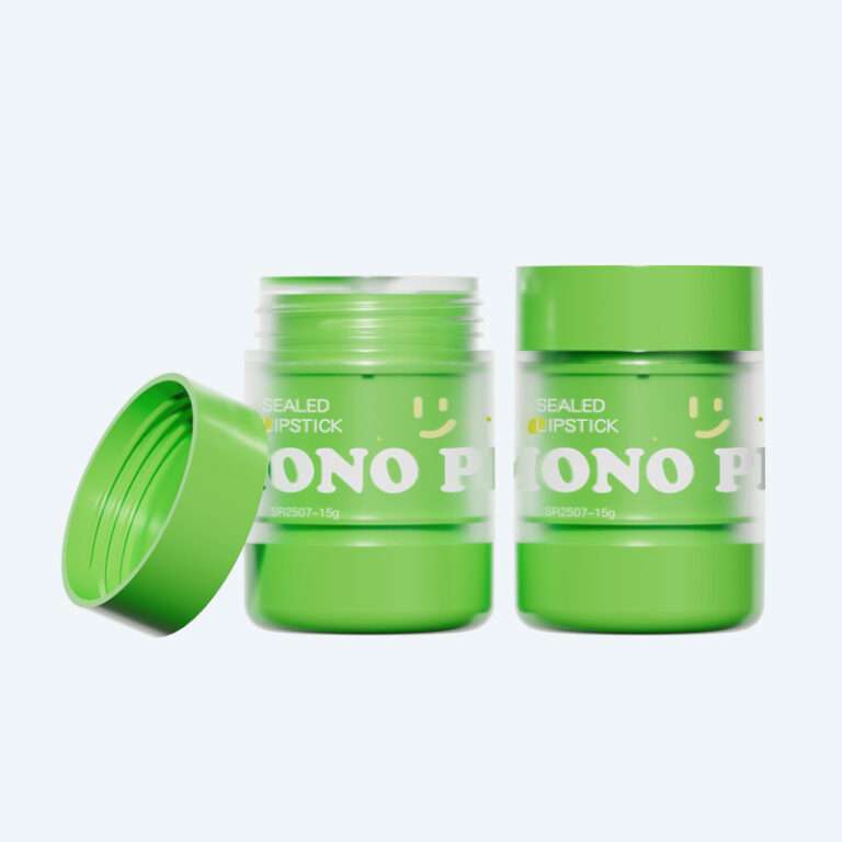 Twist up deodorant bottle SR-2507 in 15g for solid deodorant and balm packaging