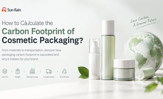 How to calculate the carbon footprint of cosmetic packaging